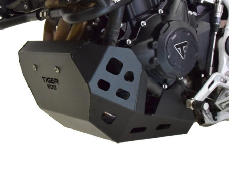 Motorvédő Triumph Tiger 900 (2024-től), fekete Alumínium