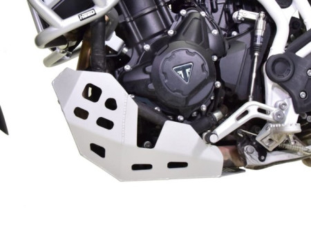 Motorvédő Triumph Tiger 900 (2024-től), nyers alumínium