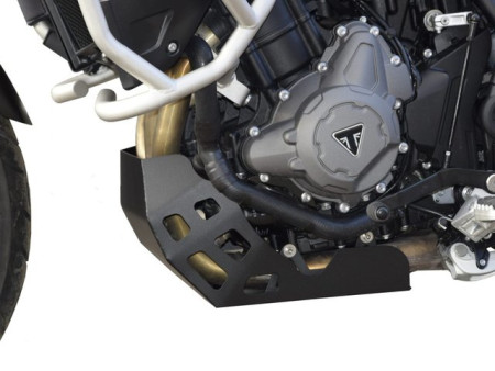 Motorvédő Triumph Tiger 900 GT / Rally (2020-2023), Alumínium fekete