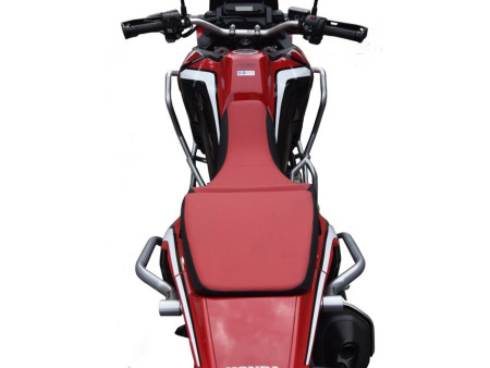 Első és Hátsó bukócső Honda CRF 1100 Africa Twin DCT (2020-2023), ezüst + csúszkák bukócsőhöz