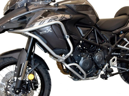 Full Bukócső Bunker szett Benelli TRK 502/502X, ezüst