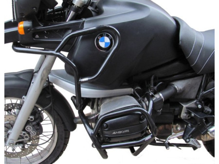 Full Bunker bukócső BMW R 1100 GS (1995-1999) / BMW R 850 GS (1996-2001), fekete + csúszkák bukócsőhöz