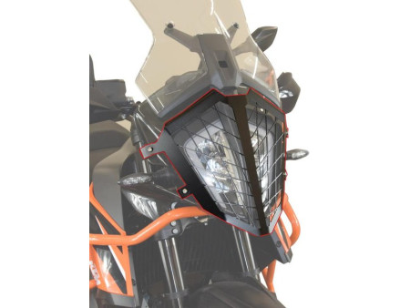 Lámpavédő KTM 890 Adventure / 890 Adventure R / 790 Adventure / 790 Adventure R (2019-2022), fekete