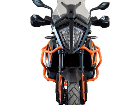 Lámpavédő KTM 890 Adventure / 890 Adventure R / 790 Adventure / 790 Adventure R (2019-2022), fekete
