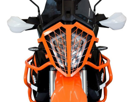 Lámpavédő KTM 890 Adventure / 890 Adventure R / 790 Adventure / 790 Adventure R (2019-2022), narancssárga