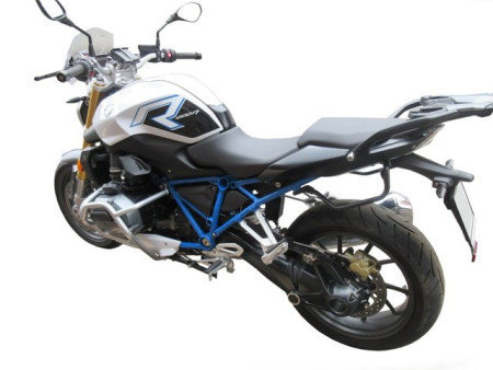Bukócső bal oldala BMW R 1200 R / R 1200 RS (2015-2018), ezüst