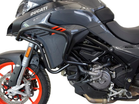 Bukócső bal oldala Ducati Multistrada V2 (2022-2024), fekete