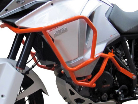 Bukócső bal oldala KTM 1290 Super Adventure (2015-2016) narancssárga