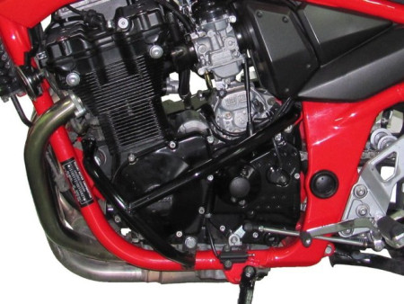 Bukócső bal oldala Suzuki GSF 600 Bandit (1996-2004) / GSF 650 Bandit (2005-2006), nagy fekete