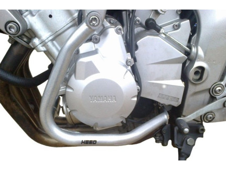 Bukócső bal oldala Yamaha FZ 6 Fazer (2004-2010), ezüst