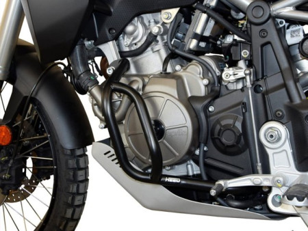 Alsó bukócső bal oldala Aprilia Tuareg 660, fekete