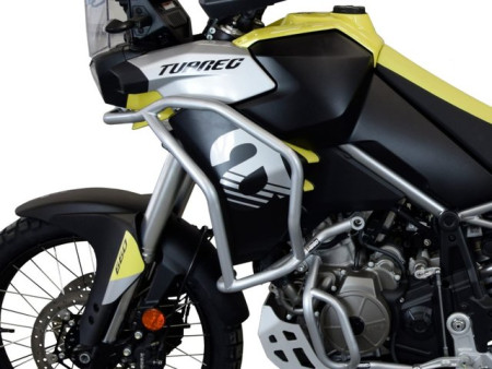 Felső bukócső bal oldala Aprilia Tuareg 660, ezüst