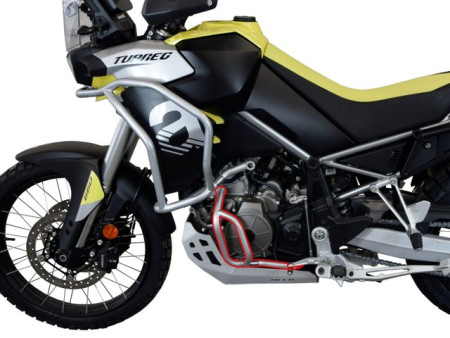 Alsó bukócső Aprilia Tuareg 660, ezüst