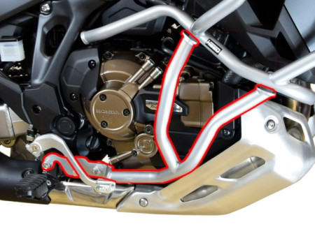 Alsó bukócső Honda CRF 1100 Africa Twin Adventure Sports DCT (2024-től), ezüst