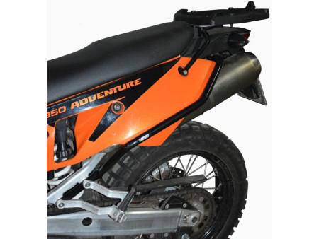 Hátsó bukócső KTM 950 / 990 Adventure (2002-2012), fekete