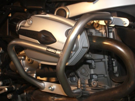 Bukócső jobb oldala BMW R 1200 R (2007-2014) Basic, ezüst
