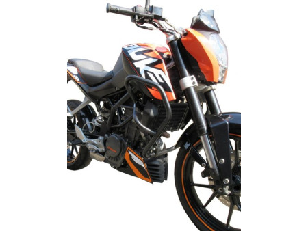 Bukócső jobb oldala KTM 125 DUKE (2011-2016), fekete