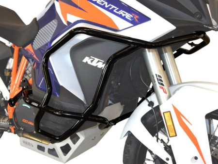 Bukócső jobb oldala KTM 1290 Super Adventure S / R (2021-2025), Bunker, fekete
