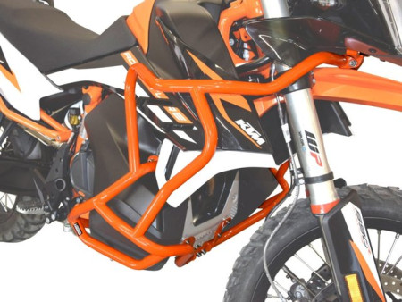 Bukócső jobb oldala KTM 890 Adventure / 890 Adventure R / 790 Adventure / 790 Adventure R (2019-2022), Bunker, narancssárga