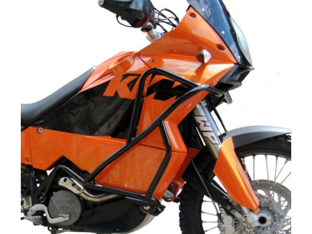 Bukócső jobb oldala KTM 950 Adventure (2002-2006), fekete