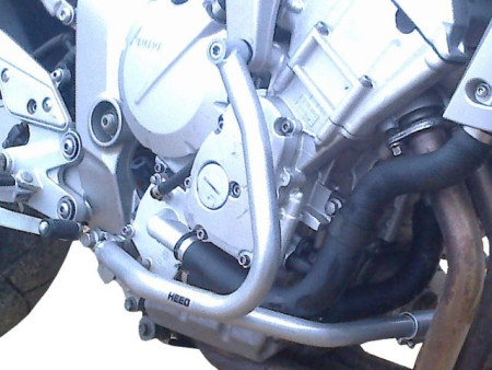 Bukócső jobb oldala Yamaha FZ 6 Fazer (2004-2010), ezüst