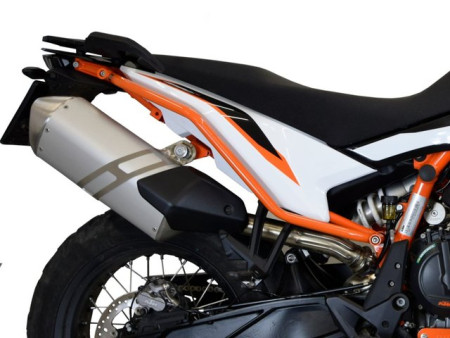 Jobb oldala hátsó Bukócső KTM 890 Adventure / 890 Adventure R / 790 Adventure / 790 Adventure R (2019-től), narancssárga