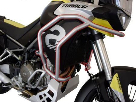 Felső bukócső jobb oldala Aprilia Tuareg 660, ezüst