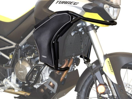 Felső bukócső szett Aprilia Tuareg 660, fekete + táskák