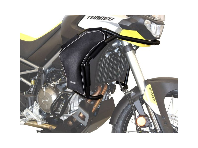 Felső bukócső szett Aprilia Tuareg 660, fekete + táskák