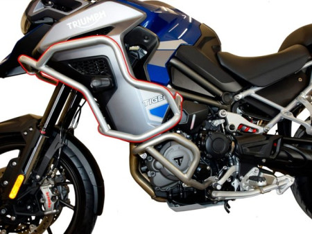 Felső bukócső Triumph Tiger 1200 GT Explorer / Rally Explorer (2022-től), ezüst
