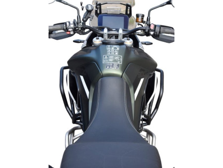 Felső bukócső Triumph Tiger 900 GT / Rally (2020-2023), fekete + táskák