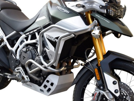 Felső bukócső Triumph Tiger 900 GT / Rally (2020-2023), ezüst + táskák