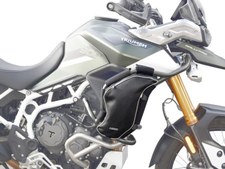 Felső bukócső Triumph Tiger 900 GT / Rally (2020-2023), ezüst + táskák