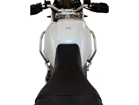 Felső bukócső + water pump protection Ducati DesertX, ezüst
